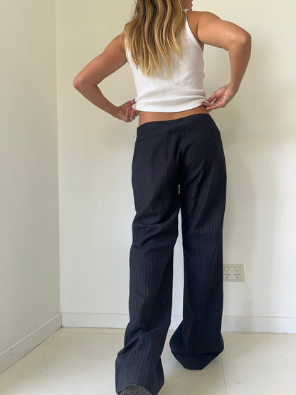 Pinstripe pants