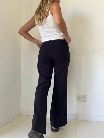 Flared suit pants