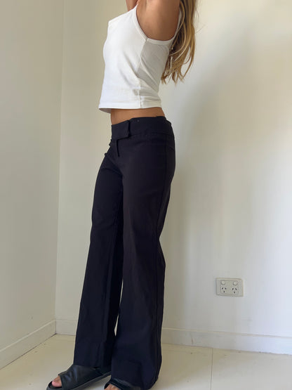 Flared suit pants